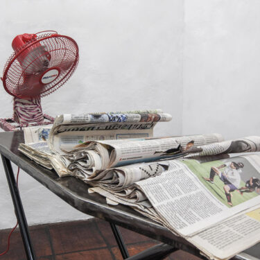 Sin título de la serie Es verdad, yo meo (serie) | XIV Bienal Internacional de Cuenca-Ecuador, 2018