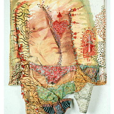 1992.-El-hombre-corazon-calzoncillo.-Jenny-Jaramillo.-Tecnica-mixta-sobre-lienzo.-130-x-100-cm