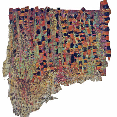 Mixta sobre papel y lienzo Detalle de instalación