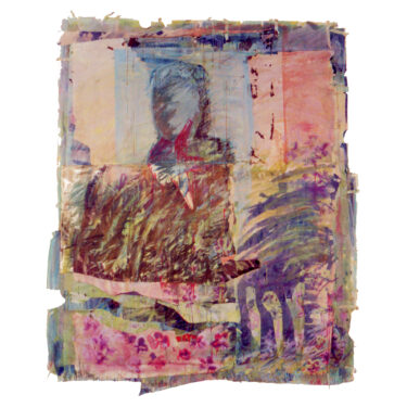 Mixta sobre papel y lienzo Detalle de instalación